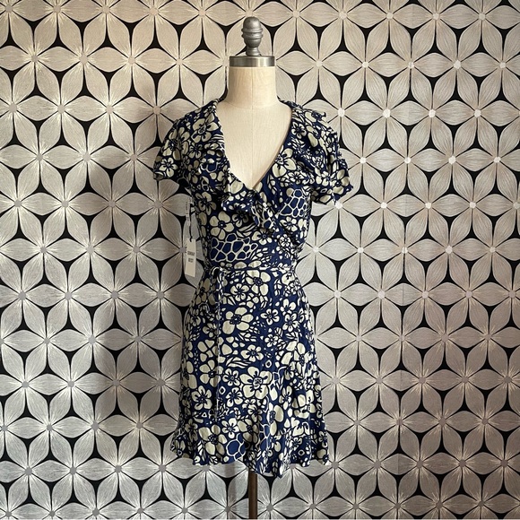 Sunday Best New Ruffle Wrap Dress Aritiza - Picture 1 of 6